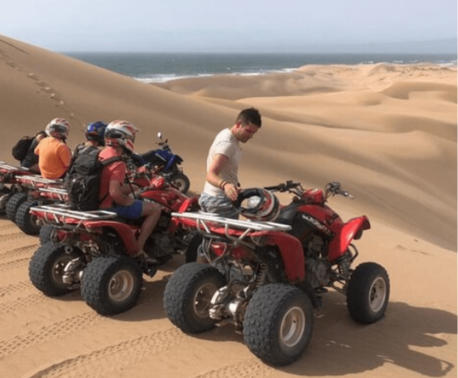 Paysage en quad